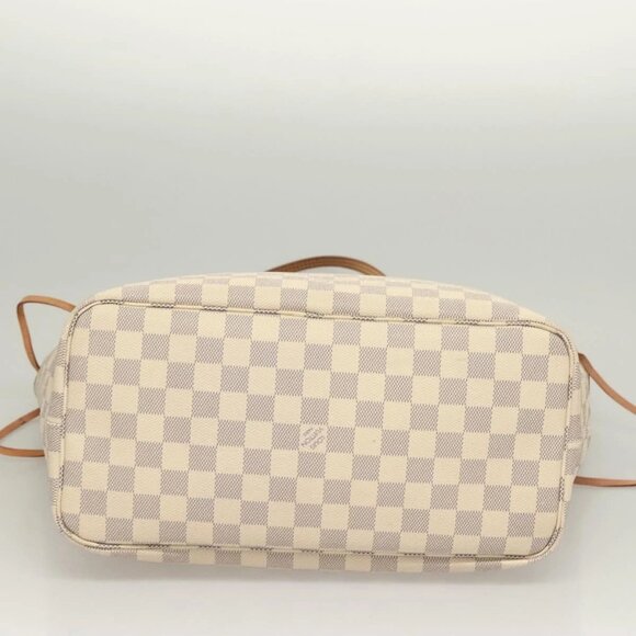 LOUIS VUITTON Damier Azur Neverfull MM Tote Bag - Picture 7 of 16